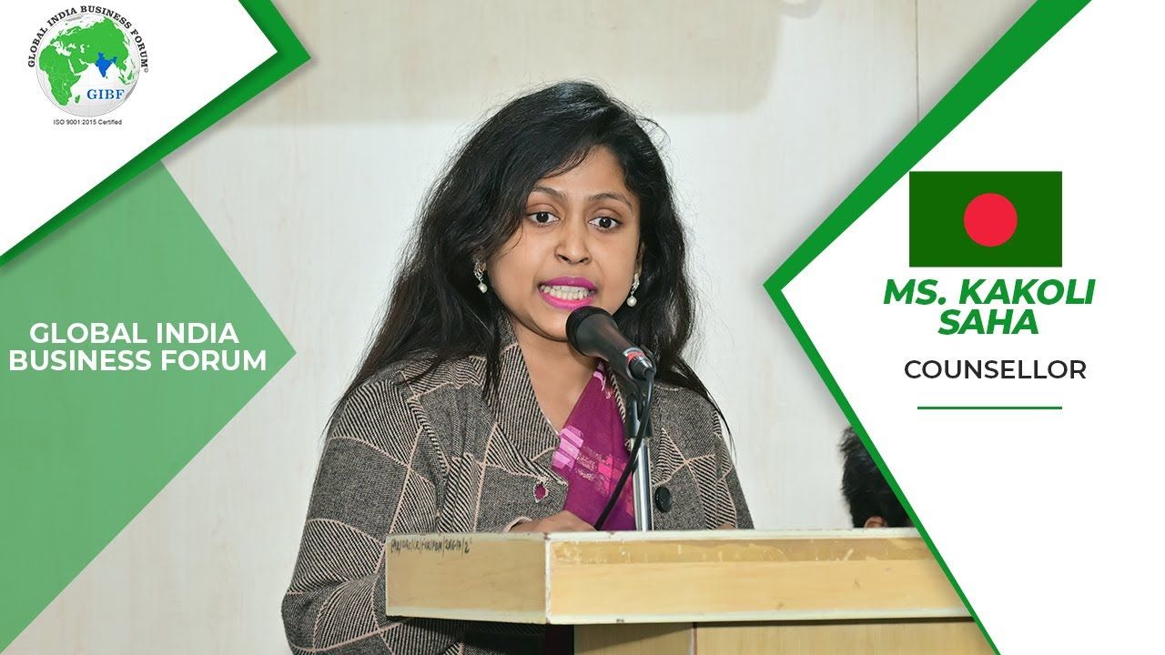 Youtube Thumbnail - Unlocking Bangladesh: Insights by Kakoli Saha, Counsellor, Bangladesh High Commission, New Delhi